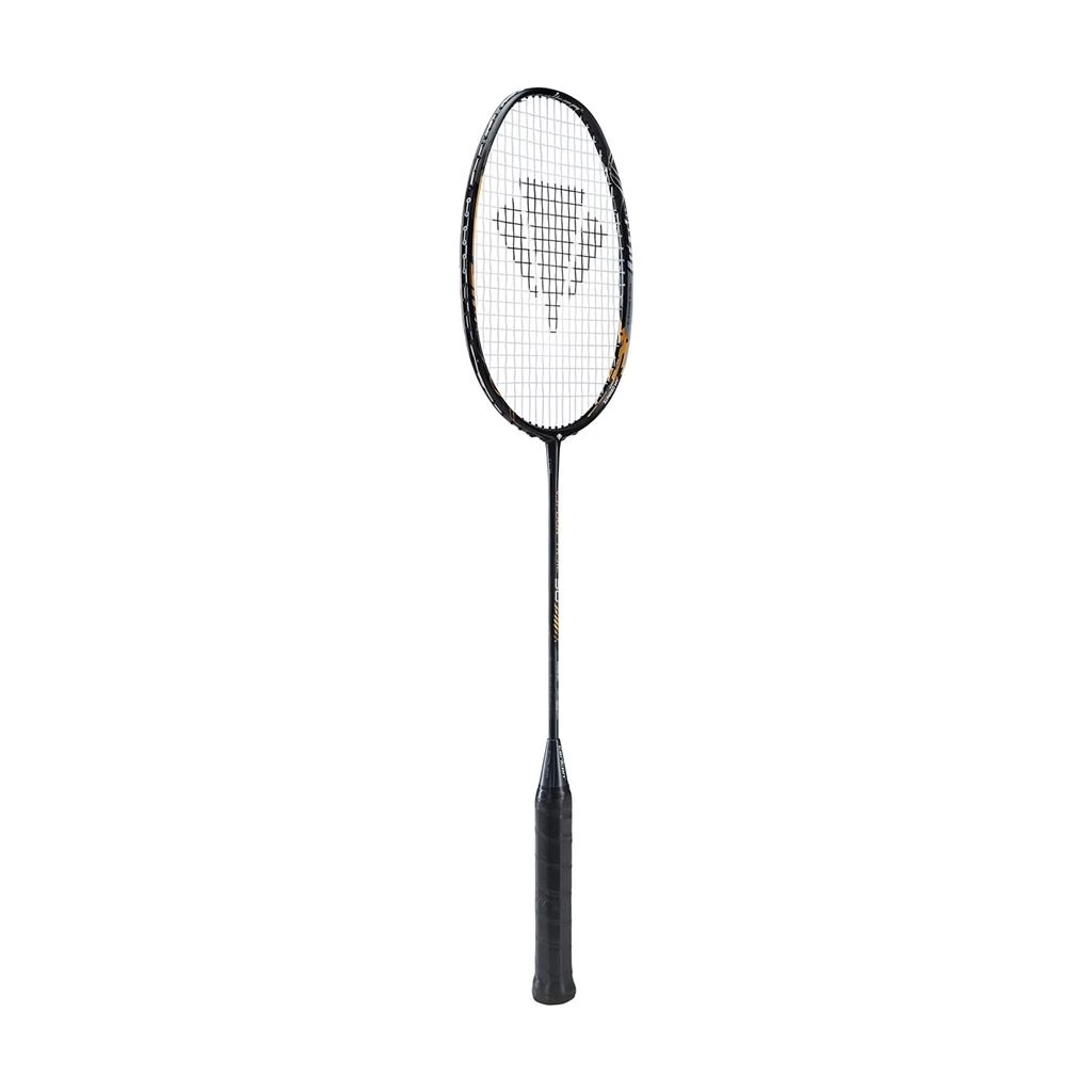 Carlton Badmintonschläger Vapour Trail 90 (90g/kopflastig/sehr Steif) Schwarz - Besaitet - 3 Carlton Badmintonschläger Vapour Trail 90 (90g/kopflastig/sehr Steif) Schwarz - Besaitet -