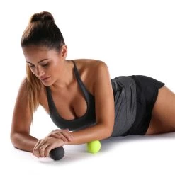 PTP Massage Bälle Schwarz/lime 2er Pack -Sportausrüstung 1519 exercise201 1200x1200 1