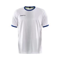 Craft Sport-Tshirt (Trikot) Progress 2.0 Graphic Jersey - Leicht, Funktionell Und Stretchmaterial - Weiss/blau Herren -Sportausrüstung 1910178 900346 Progress202.020Graphic20Jersey20M Front 1000x1000 1