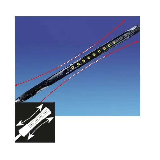 Talbot Torro Badmintonschläger IsoForce 951 (84g/ausgewogen/mittel) - Besaitet - 6 Talbot Torro Badmintonschläger IsoForce 951 (84g/ausgewogen/mittel) - Besaitet - – Bild 4