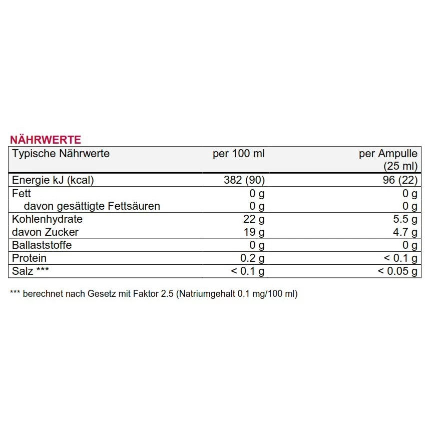 Sponser Activator 200 Ampulle (für Aufmerksamkeit Und Konzentration) Früchte 30x25ml Box 5 Sponser Activator 200 Ampulle (für Aufmerksamkeit Und Konzentration) Früchte 30x25ml Box – Bild 3