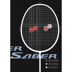 Yonex Badmintonschläger ARC Saber 11 Play (ausgewogen, Mittel) Grau/rot - Besaitet - 7 Yonex Badmintonschläger ARC Saber 11 Play (ausgewogen, Mittel) Grau/rot - Besaitet - -Sportausrüstung Arc Saber Uebersicht 891x891 2