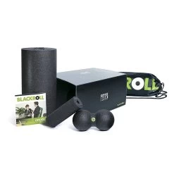 Blackroll OFFICE BOX Set Schwarz (Standard + Duoball 08 + Mini + Gymbag)