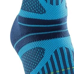 Bauerfeind Sprunggelenkbandage Dynamic Blau/lime - 1 Stück -Sportausrüstung BauerfeindSports ankle support dynamic rivera detail1 web 800x800 1