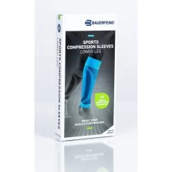 Bauerfeind Kompression Unterschenkelstrümpfe Kurz Blau 1er -Sportausrüstung BauerfeindSports compression sleeves lower leg201 1200x1200 1