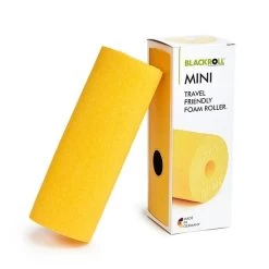 Blackroll Faszienrolle MINI (gezielte Massage Für Füße, Beine, Arme) Gelb - 1 Stück