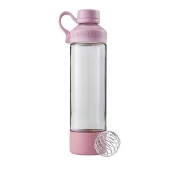BlenderBottle Trinkflasche Mantra Glass 600ml Pink