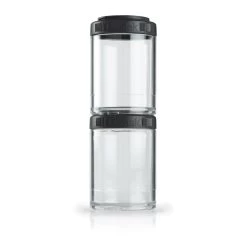 BlenderBottle Behälter GoStak 150ml Schwarz 2er