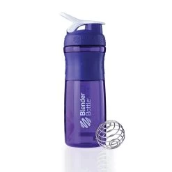 BlenderBottle Trinkflasche Sportmixer Grip 820ml Purple/weiss