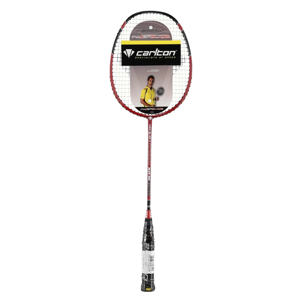Carlton Badmintonschläger Powerblade Superlite (Bestseller Freizeitspieler) Rot - Besaitet - 3 Carlton Badmintonschläger Powerblade Superlite (Bestseller Freizeitspieler) Rot - Besaitet -