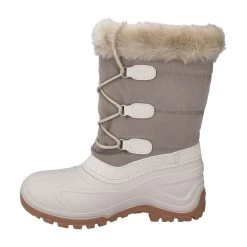 CMP Winterstiefel Nietos Low Urban Style (Kunstpelzfutter, Wasserdichter Überschuh) Beige/braun Damen -Sportausrüstung CMP 3Q78956 P430 Nietos Low Schuh206 1200x1200 1