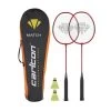 Carlton Badminton/Federball-Set Match 2 Player (2x Schläger, 2x Bälle, 1x Tragetasche) - 2 Spieler -Sportausrüstung Carlton 13016376 match 2 player set Badminton 1024x1024 1
