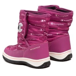 Champion Winterstiefel Flakey G (warm Und Wasserdicht) Pink Mädchen/Girls -Sportausrüstung Champion Winterstiefel Flakey G S32521 VS046 4 798x798 1