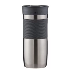 Contigo Trinkflasche Byron Snapeal Thermo Edelstahl 470ml Silber -Sportausrüstung Contigo 2095560 Byron 16oz Gunmetal Back 1200x1200 1