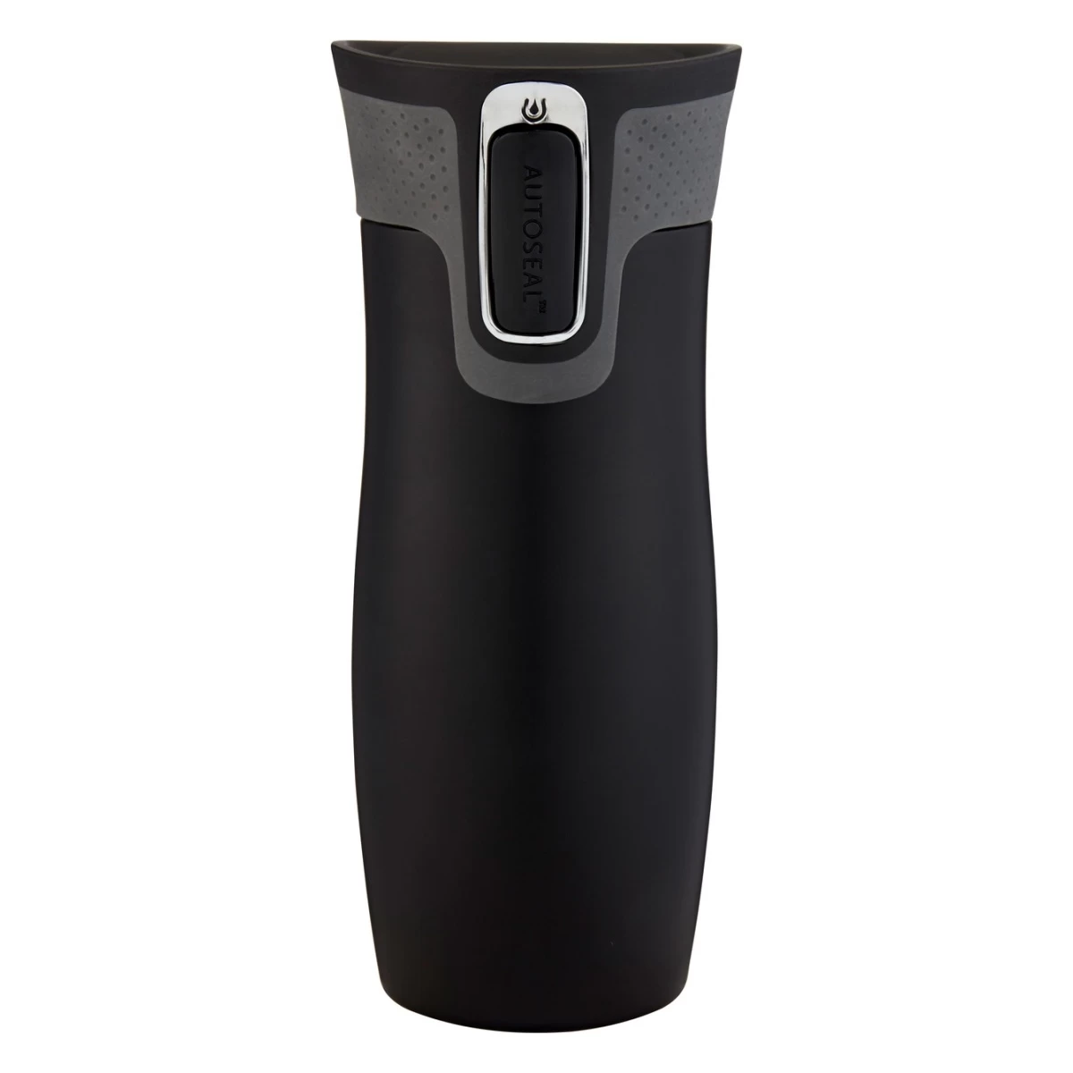 Contigo Thermotrinkflasche Autoseal West Loop Edelstahl 470ml (tropffrei, Hält Stundenlang Kalt/heiss) Schwarz Matt 4 Contigo Thermotrinkflasche Autoseal West Loop Edelstahl 470ml (tropffrei, Hält Stundenlang Kalt/heiss) Schwarz Matt – Bild 2