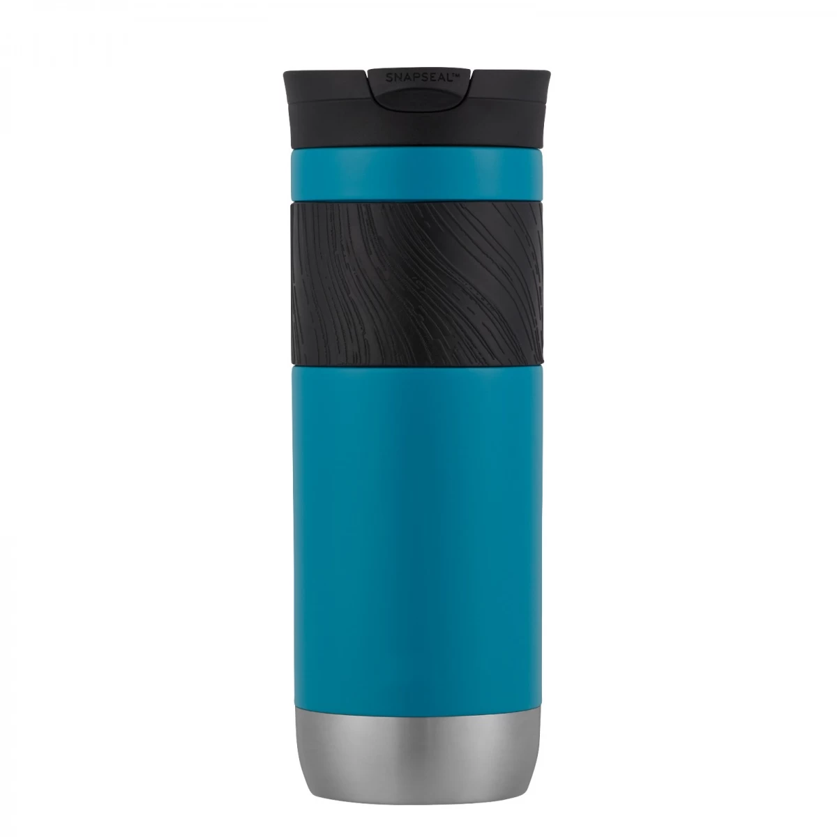 Contigo Trinkflasche SnapSeal Byron 2.0 Thermo Edelstahl (Thermalock-Vakuumisolierung) 470ml Juniper Blau 4 Contigo Trinkflasche SnapSeal Byron 2.0 Thermo Edelstahl (Thermalock-Vakuumisolierung) 470ml Juniper Blau – Bild 2