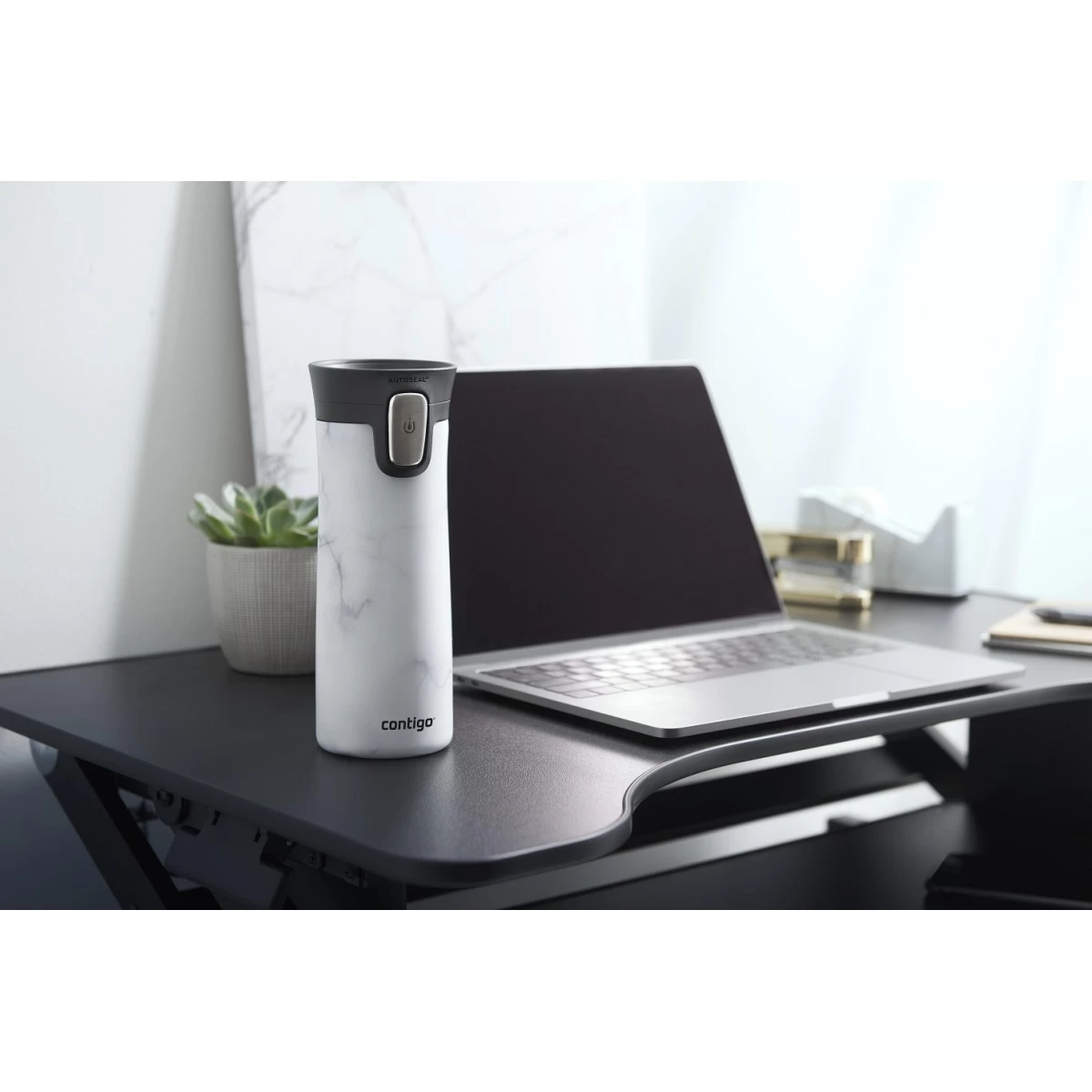 Contigo Trinkflasche Couture Pinnacle Thermo Edelstahl 420ml Weiss 6 Contigo Trinkflasche Couture Pinnacle Thermo Edelstahl 420ml Weiss – Bild 4