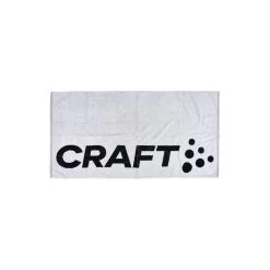 Craft Handtuch Bath Towel Weiss/schwarz 140x70cm