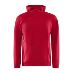 Craft Kapuzenpullover Hoodie Core Soul Sweatshirt (komfortable Passform) Rot Herren