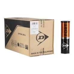Dunlop Tennisbälle Fort Clay Court (Sandplatz) Dose 18x4er Im Karton