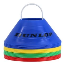 Dunlop Markierungshütchen SET 20 Stück Farblich Sortiert