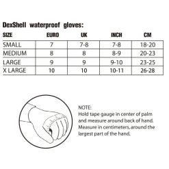 DexShell Handschuhe Ultra Shell Wasserdicht Schwarz Herren 8 DexShell Handschuhe Ultra Shell Wasserdicht Schwarz Herren -Sportausrüstung DexShell Groessentabelle Handschuhe 1029x1029 2