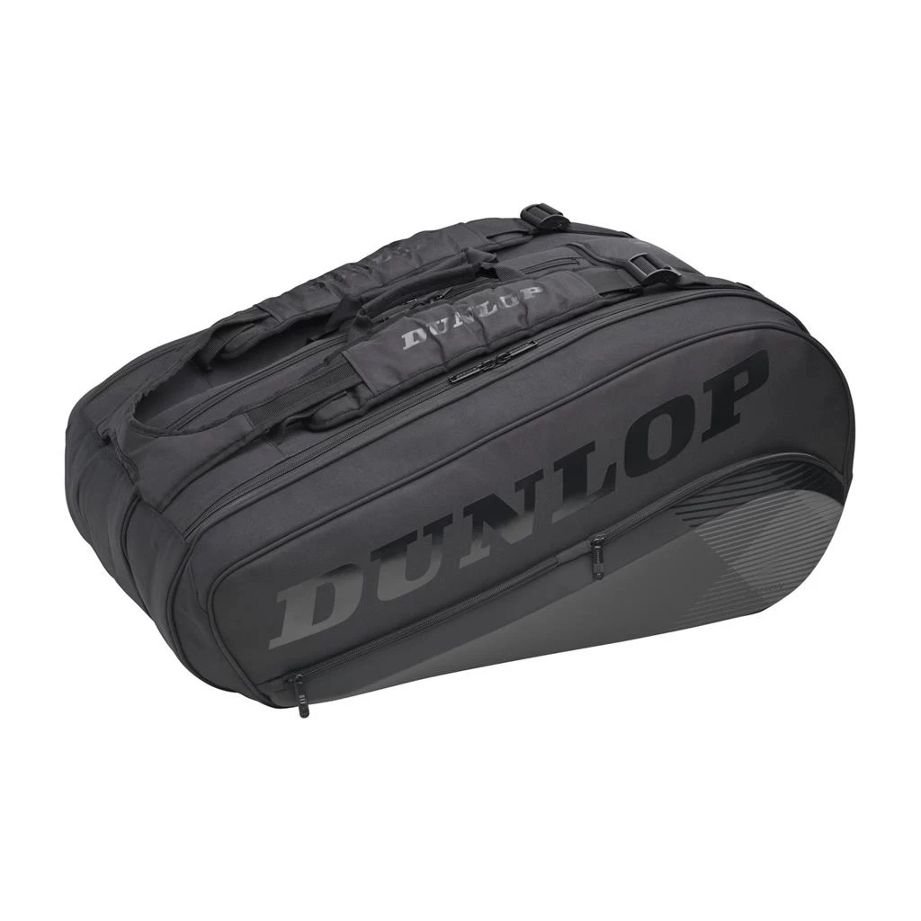 Dunlop Tennis-Racketbag Srixon CX Performance Thermo (Schlägertasche, 2 Hauptfächer) Schwarz/schwarz 8er 3 Dunlop Tennis-Racketbag Srixon CX Performance Thermo (Schlägertasche, 2 Hauptfächer) Schwarz/schwarz 8er