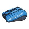 Dunlop Srixon Tennis-Racketbag FX Performance (Schlägertasche, 3 Hauptfächer, Thermofach) Schwarz/blau 12er -Sportausrüstung Dunlop 10337120 FX PERFORMANCE 12RKT THERMO Tasche202 1200x1200 1