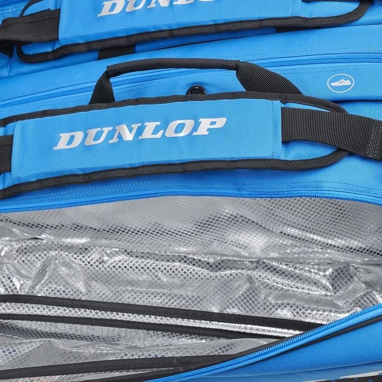 Dunlop Tennis-Racketbag Srixon FX Performance Thermo (Schlägertasche, 3 Hauptfächer) Blau/schwarz 8er 4 Dunlop Tennis-Racketbag Srixon FX Performance Thermo (Schlägertasche, 3 Hauptfächer) Blau/schwarz 8er – Bild 2