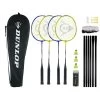 Dunlop Federball-Set Nitro Star SS 1.0 (4x Schläger, 3x Bälle, 1x Tragetasche, Netz) - 1 Set 1 Dunlop Federball-Set Nitro Star SS 1.0 (4x Schläger, 3x Bälle, 1x Tragetasche, Netz) - 1 Set -Sportausrüstung Dunlop 13015340 nitro star ssx 1.0 4 player set 1024x1024 1