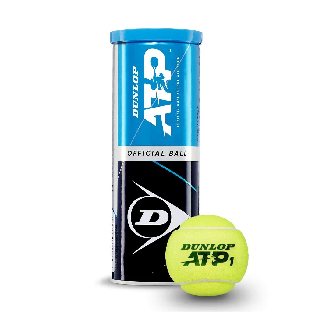 Dunlop Tennisbälle ATP - Offizieller Spielball Nitto ATP Finals Dose 3er 3 Dunlop Tennisbälle ATP - Offizieller Spielball Nitto ATP Finals Dose 3er