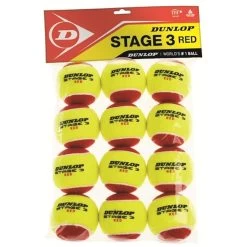 Dunlop Methodikbälle Stage 3 Gelb/orange 12er Beutel