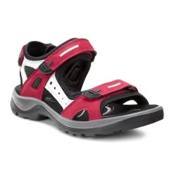 ECCO Sandale Yucatan Leder Chilirot Damen