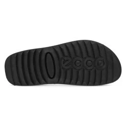 ECCO Sandale Cozmo Flat (Nubukleder, Flexible Sohle) Schwarz Herren -Sportausrüstung ECCO Sandale Cozmo Flat Herren 500904 01001 8 1043x1043 1