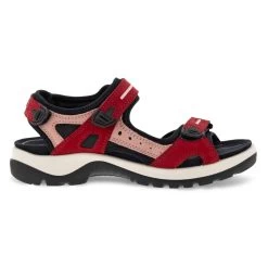 ECCO Sandale Yucatan Leder Chillirot/rose Damen -Sportausrüstung ECCO Sandale Yucatan Leder Damen 069563 60423 4 1049x1049 1