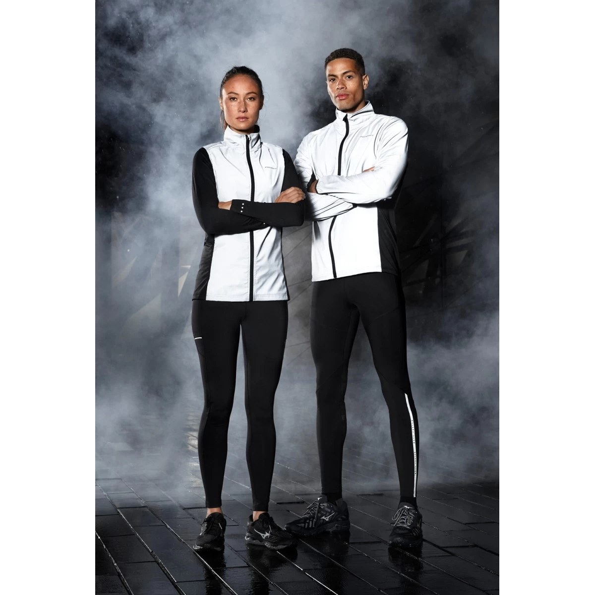 Endurance Laufjacke Peelier Light The Night (reflektierend) Silbergrau Herren 4 Endurance Laufjacke Peelier Light The Night (reflektierend) Silbergrau Herren – Bild 2