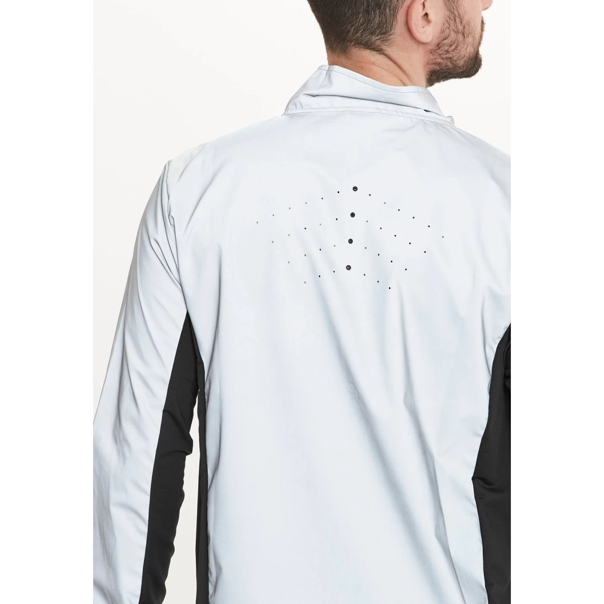 Endurance Laufjacke Peelier Light The Night (reflektierend) Silbergrau Herren 9 Endurance Laufjacke Peelier Light The Night (reflektierend) Silbergrau Herren – Bild 7