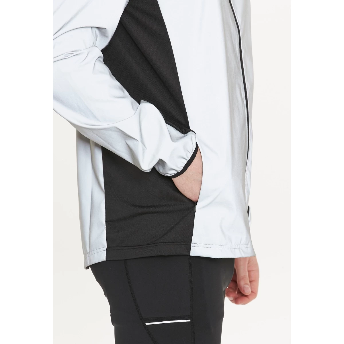 Endurance Laufjacke Peelier Light The Night (reflektierend) Silbergrau Herren 10 Endurance Laufjacke Peelier Light The Night (reflektierend) Silbergrau Herren – Bild 8