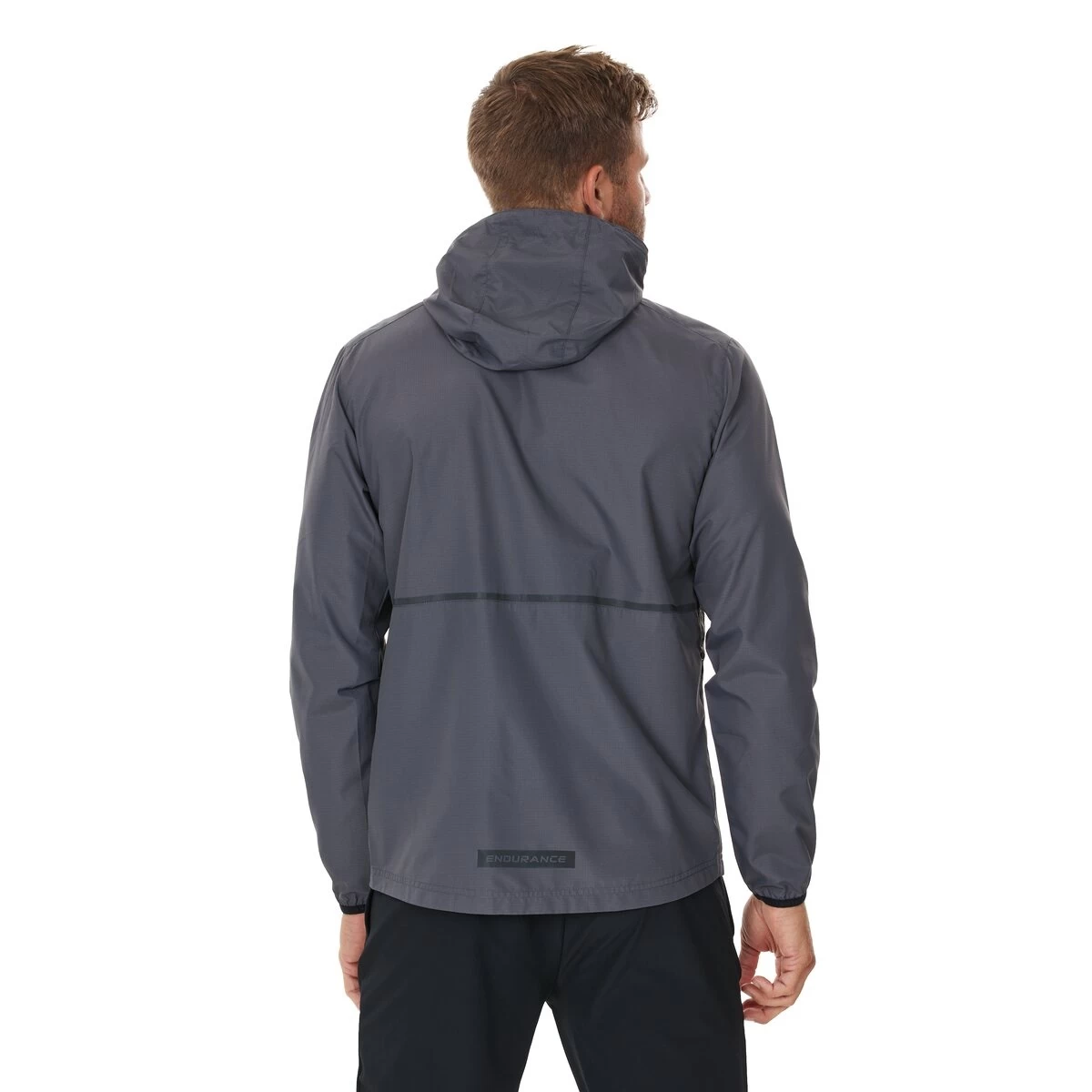 Endurance Laufjacke Hugoee Mit Kapuze Grau Herren 6 Endurance Laufjacke Hugoee Mit Kapuze Grau Herren – Bild 4