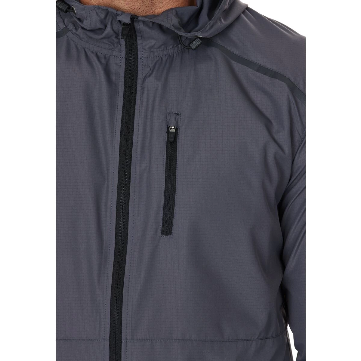 Endurance Laufjacke Hugoee Mit Kapuze Grau Herren 7 Endurance Laufjacke Hugoee Mit Kapuze Grau Herren – Bild 5