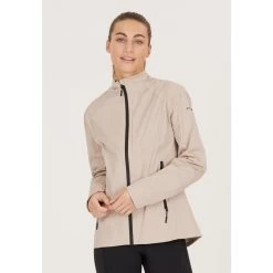 Endurance Laufjacke Kommy (wind- Und Wasserdicht) Taupebraun Damen