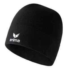 Erima Mütze (Beanie) Fleece Schwarz - 1 Stück