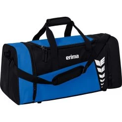 Erima Sporttasche Six Wings (Größe L - 76 Liter) Royalblau/schwarz 70x32x34cm