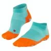 Aktion Noch Gültig Klicken Sie Auf Das Icon, Um Eine Erklärung Zu Erhalten. Falke Laufsocke RU5 Lightweight Short Türkisblau/orange Damen - 1 Paar -Sportausrüstung Falke 16730 6960 RU5 Light Socke 999x999 1