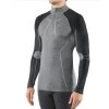 Falke Langarmshirt Wool Tech Half-Zip (Merinowolle) Unterwäsche Grauschwarz Herren 2 Falke Langarmshirt Wool Tech Half-Zip (Merinowolle) Unterwäsche Grauschwarz Herren -Sportausrüstung Falke 33410 3118 Langarmshirt Herren 1 859x859 1