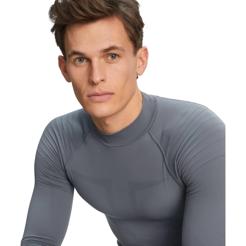 Falke Funktionsunterwäsche Langarmshirt Warm (perfekte Feuchtigkeits - Und Temperaturregulierung) Grau Herren 5 Falke Funktionsunterwäsche Langarmshirt Warm (perfekte Feuchtigkeits - Und Temperaturregulierung) Grau Herren – Bild 3