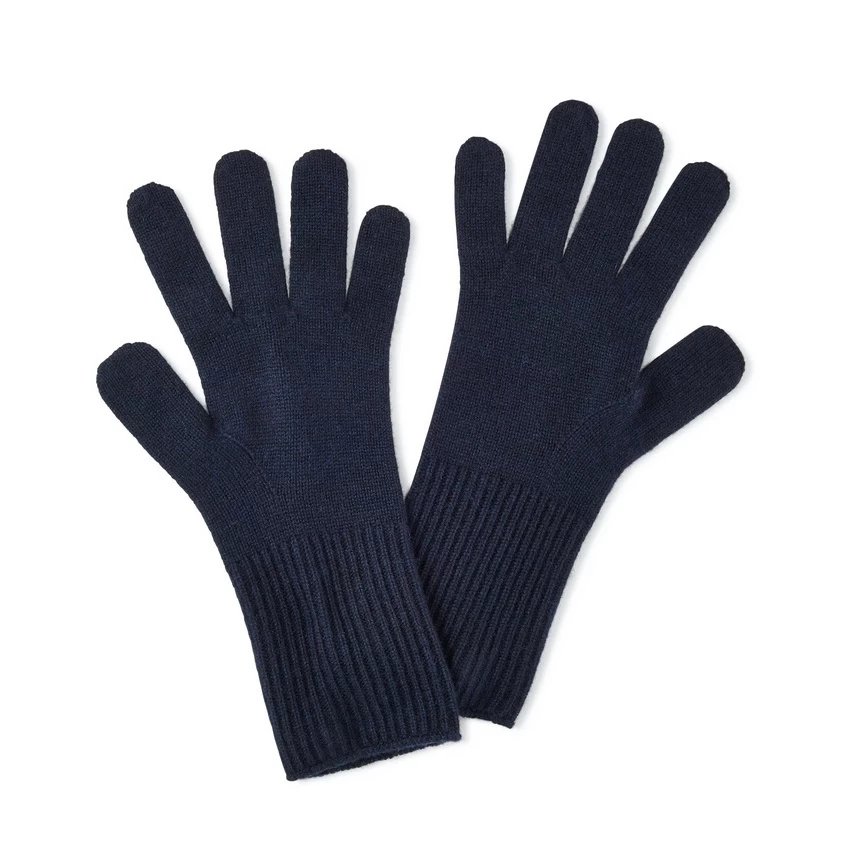 Falke Handschuhe Winter (Kaschmir) Damen/Herren - Dunkelblau - 1 Paar 3 Falke Handschuhe Winter (Kaschmir) Damen/Herren - Dunkelblau - 1 Paar