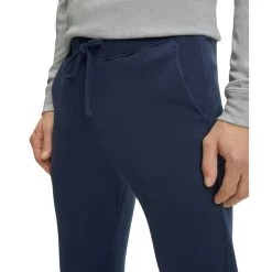 Falke Jogginghose Classic (Baumwolle, Moderner Look,komfortabel) Lang Spaceblau Herren -Sportausrüstung Falke Jogginghose Baumwolle 62112 6116 3 945x945 1