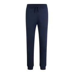 Falke Jogginghose Classic (Baumwolle, Moderner Look,komfortabel) Lang Spaceblau Herren -Sportausrüstung Falke Jogginghose Baumwolle 62112 6116 7 945x945 1