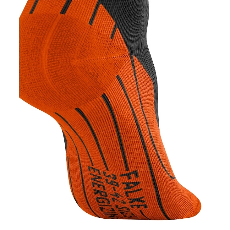 Falke Kompressionssocke Energizing Kniestrümpfe (perfekte Temperatur Und Feuchtigkeitstransport) Schwarz/orange Herren 9 Falke Kompressionssocke Energizing Kniestrümpfe (perfekte Temperatur Und Feuchtigkeitstransport) Schwarz/orange Herren – Bild 7